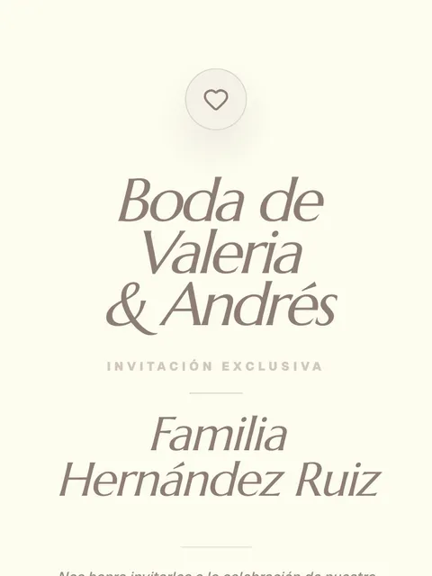 Diseño de invitación Vintage Ink en un celular